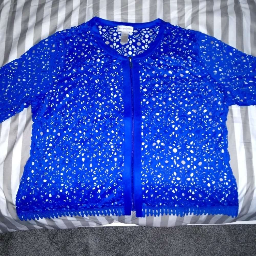 Draper's & Damon's Zip up Cardigan